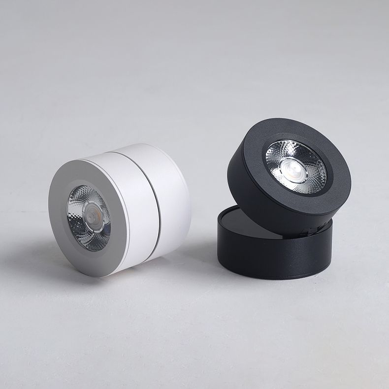 Plafonnier cylindrique Led encastré plafonnier moderne encastré