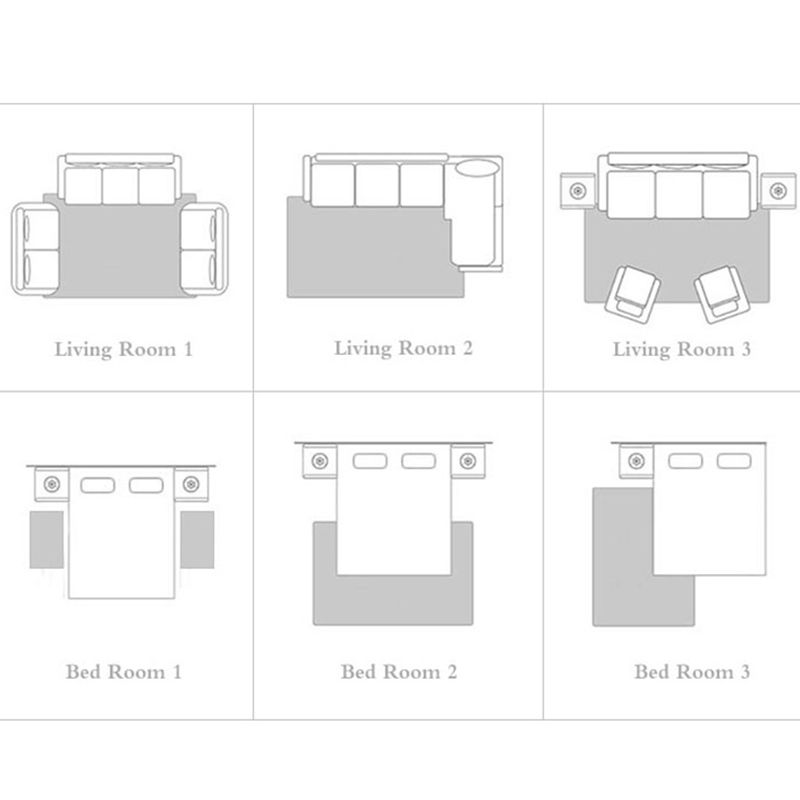 Individuality Feather Pattern Area Rug Contemporary Simple Carpet Polyester Non-Slip Backing Rug for Living Room