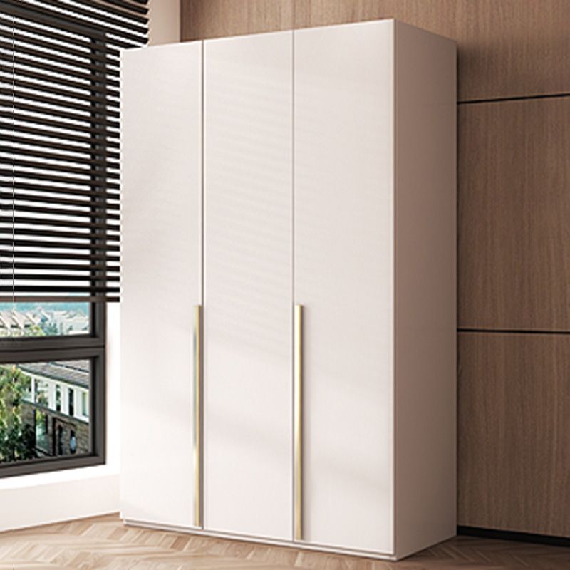 Contemporary Bedroom Storage Cabinet Wooden Shelves Wardrobe