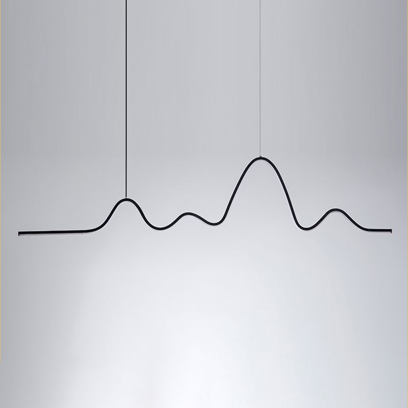 Éclairage d'île linéaire