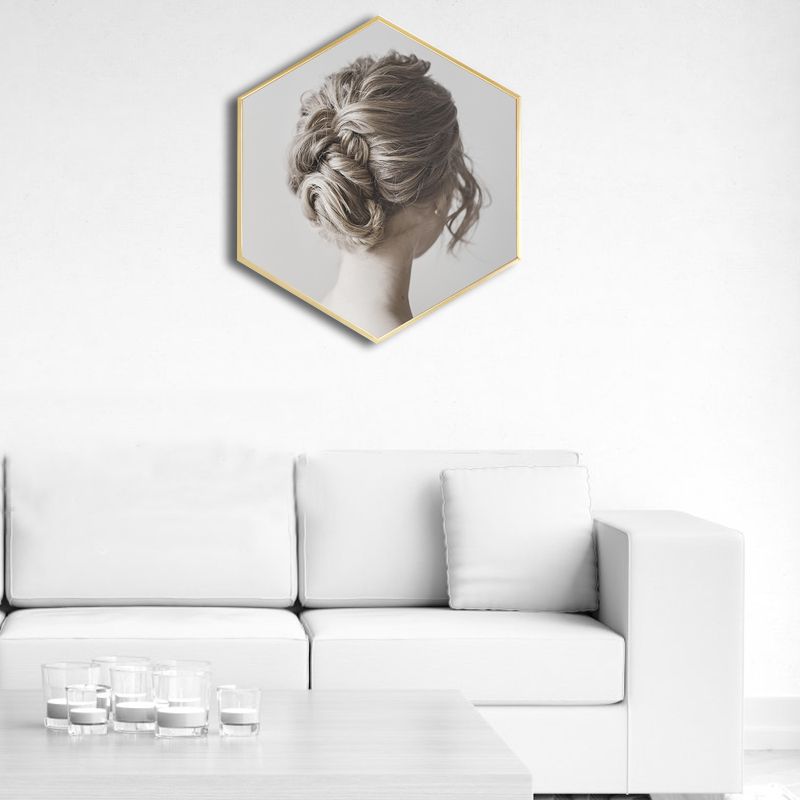 Fashional Pattern Wall Decor Nordic Textured Girls Bedroom Canvas, Multiple Sizes