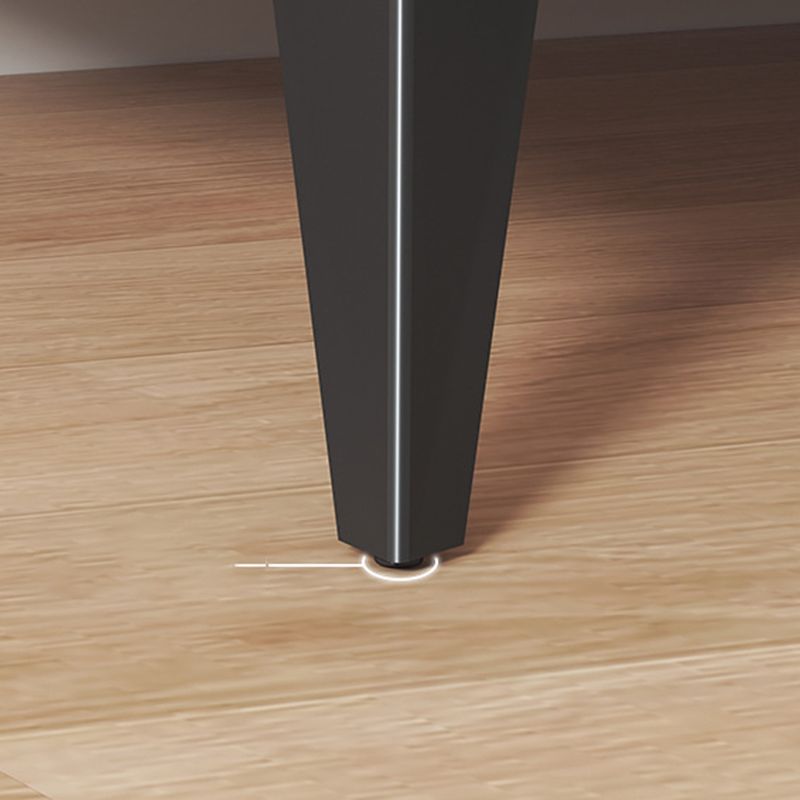 Contemporary Engineered Wood Storage Chest Bedroom Chest in Gray with Drawers