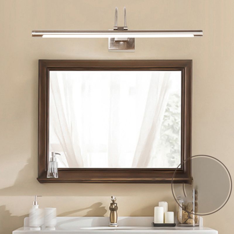 LED Vanity Light Fixtures Linear Modern Mirror Front Light with Acrylic Shade