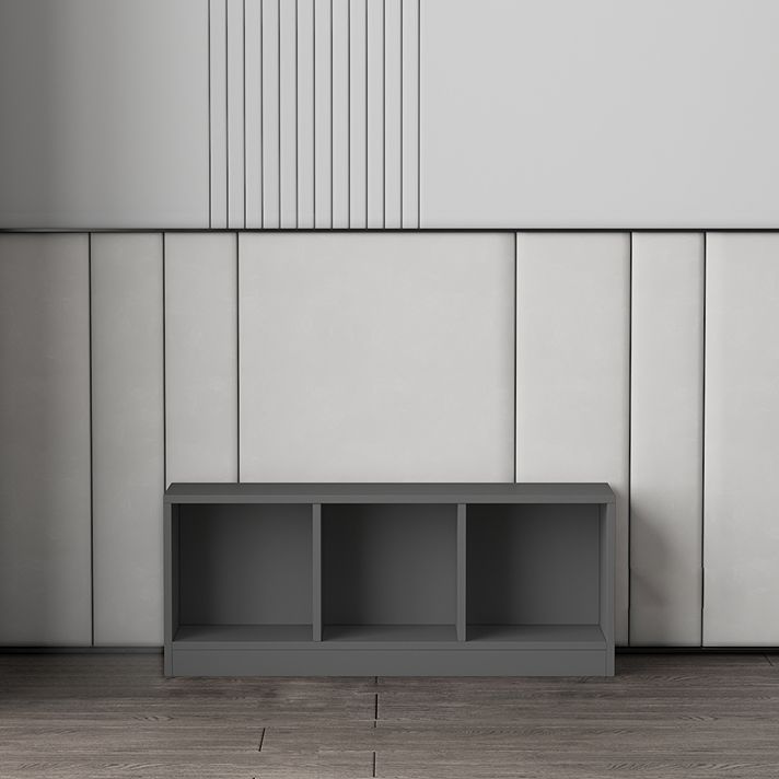 Wooden Standard Bookshelf Modern Closed Back Bookcase for Home Office