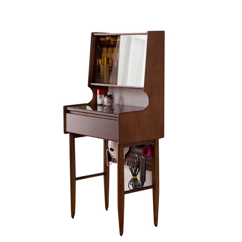 Mirrored Glass Drawers Make-up Vanity with Storage for Bedroom