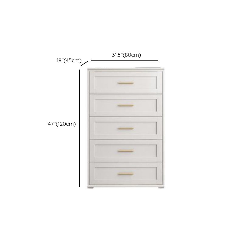 Classic Glam Storage Chest Solid Wood Storage Chest Dresser , 17.55 Inch Width