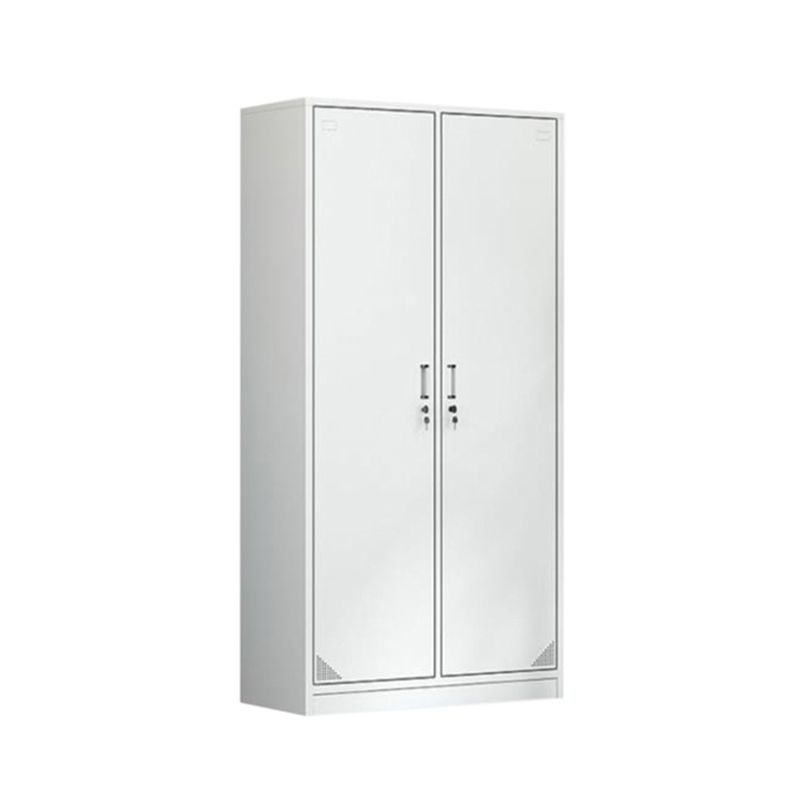 Modern Style Metal Wardrobe White Colour Wardrobe Closet for Home