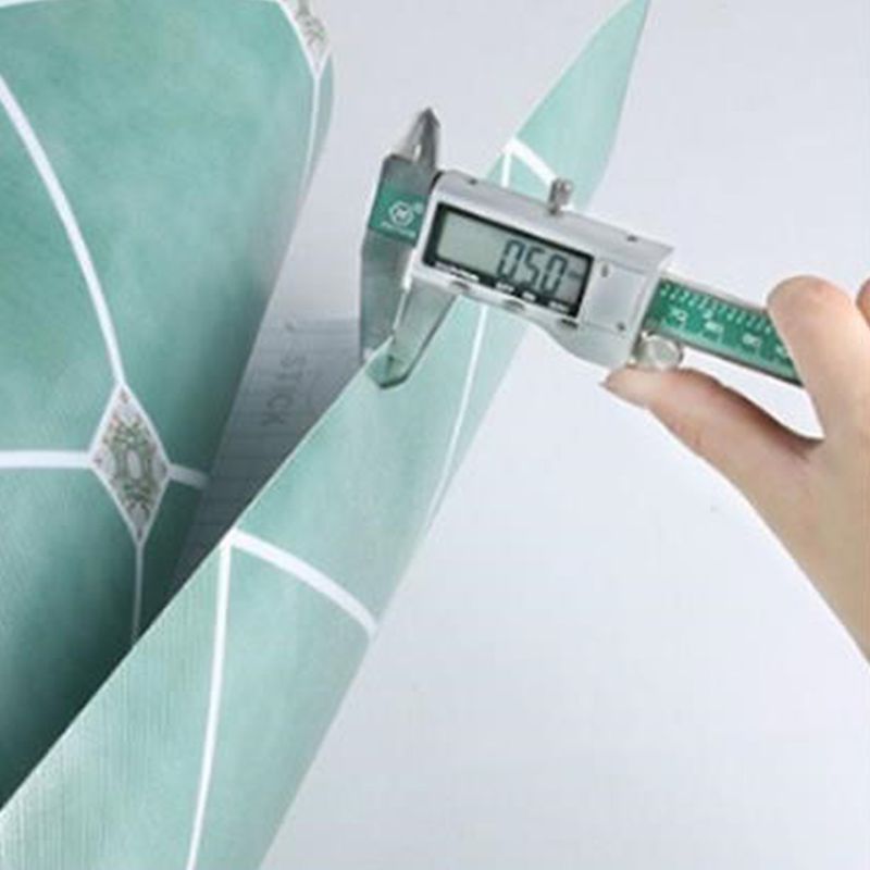 Rectangular Peel & Stick Tile PVC Single Tile for Kitchen and Bathroom