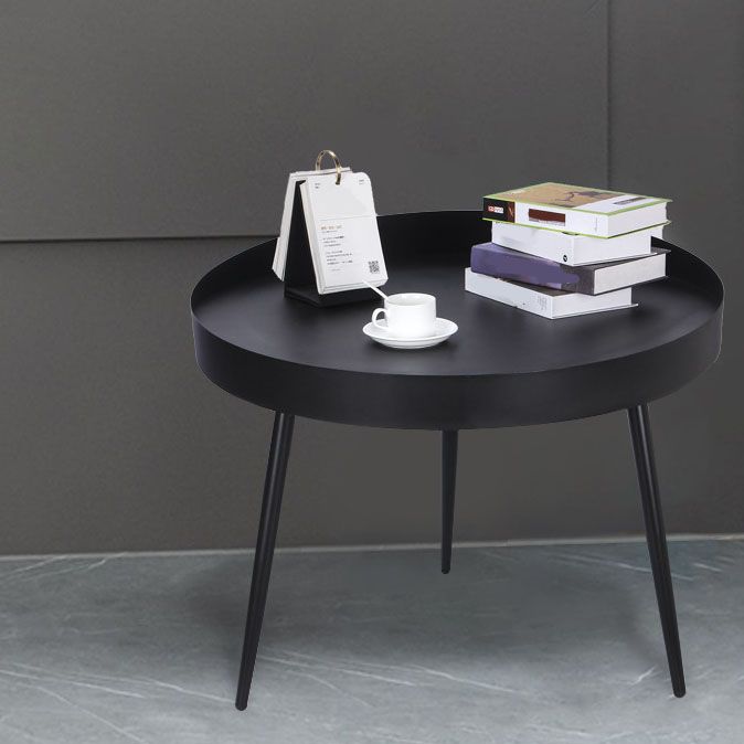 Mid-century Style Side End Table 3 Legs Round Sofa Side Accent Table