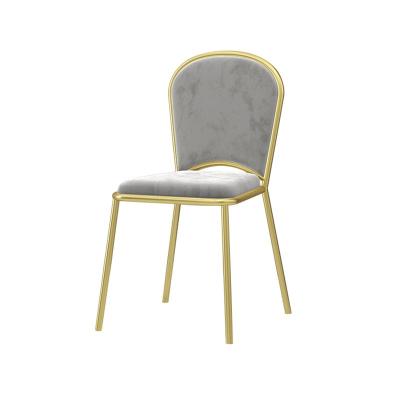 Modern Style White Rectangular Dining Set Kitchen Sintered Stone Dining Set with 4 Legs Table