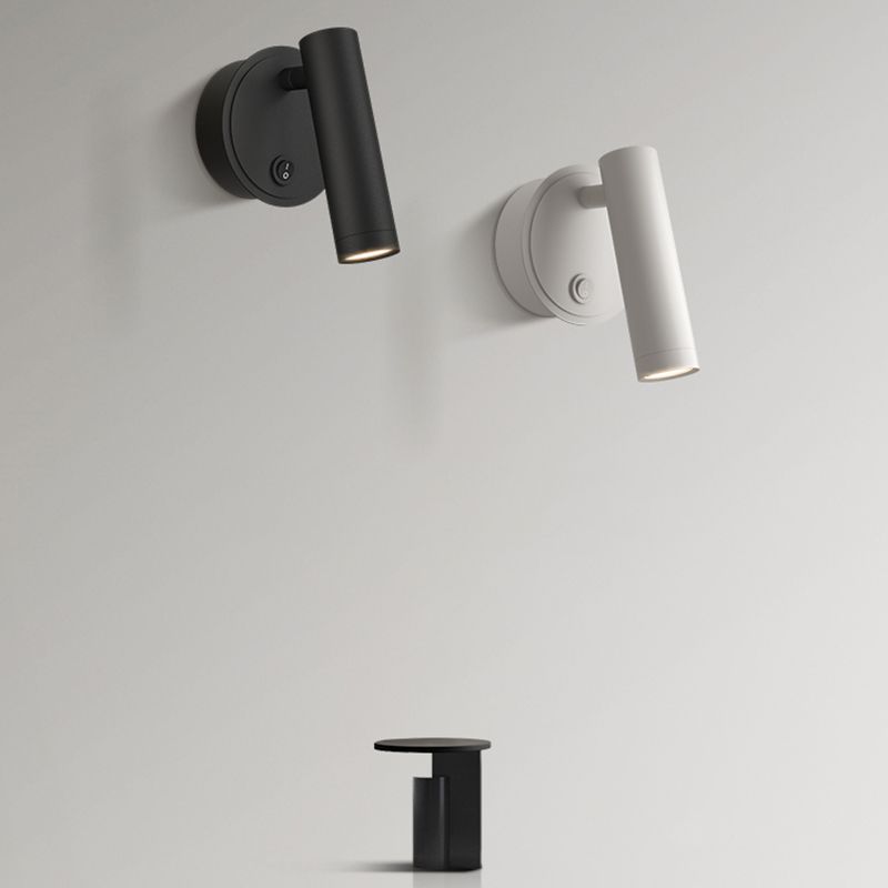 Modern Style Aluminum Wall Light 5.5" High Reading Wall Sconce for Bedroom