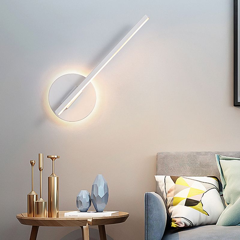 1-Light Geometric Wall Mounted Lighting Modern Style Metal Wall Lighting Fixtures