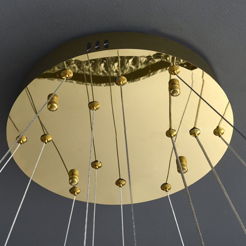 Modern Simple Light Luxury Style Led Hangende kroonluchter Licht voor woonkamer eetkamer