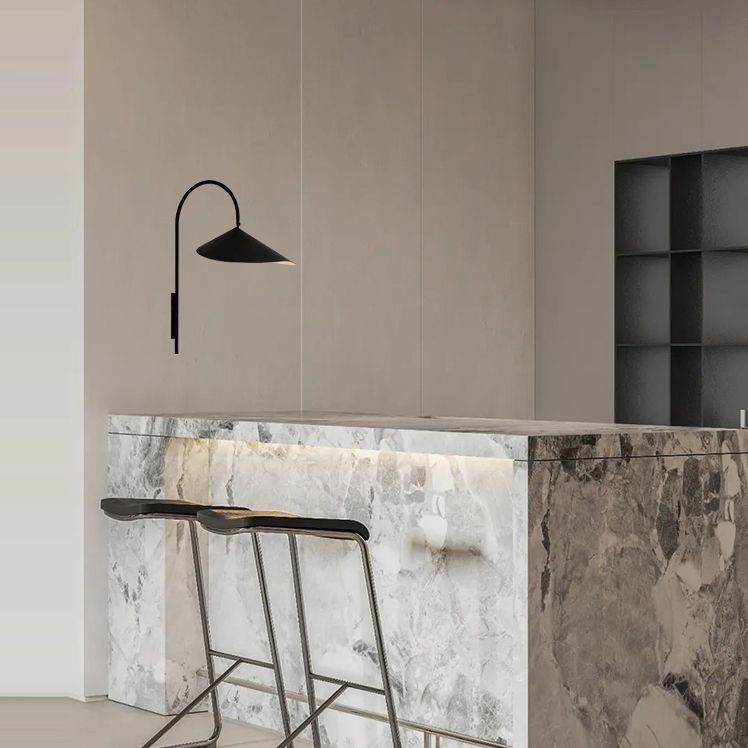 Simple Style Vanity Lighting Metal Wall Light Fixture for Bathroom