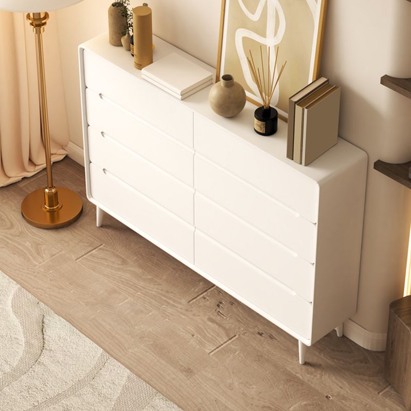 Wooden Storage Chest Dresser Modern Storage Chest with 8 Drawers