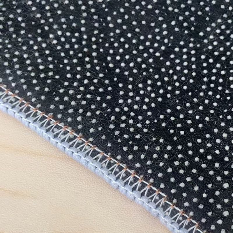 Orange Modern Rug Polyester Color Lump Indoor Rug Washable Rug for Sitting Room