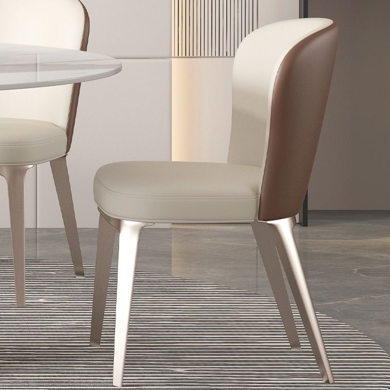 Modern Round Sintered Stone Dining Room Set Space-Saving Design Dining Table Furniture