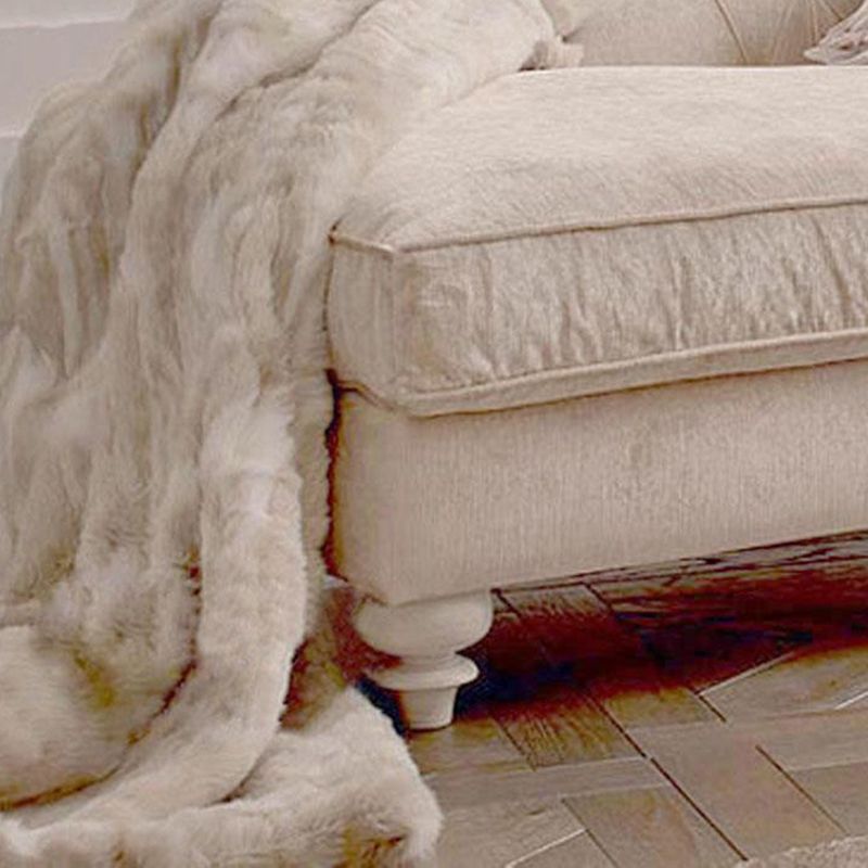 Scandinavian Upholstered Chaise Lounge Couch Fabric Chaise Lounge Chair
