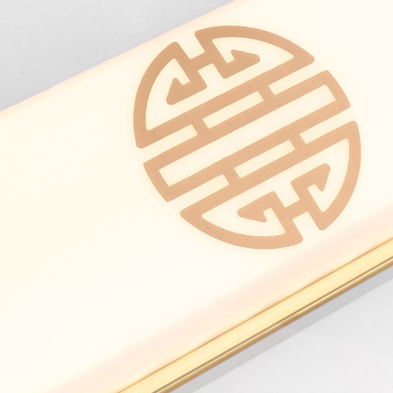 Modern Metallic LED pared apliques de tocador de baño lineal de tocador de baño