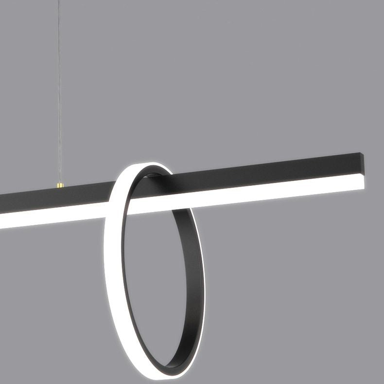 Lumo lampadario dell'isola ombreggiata Luce a LED SEMPLICITÀ LED BLACO APPLICO APPLICARE PER LA CUSCINA