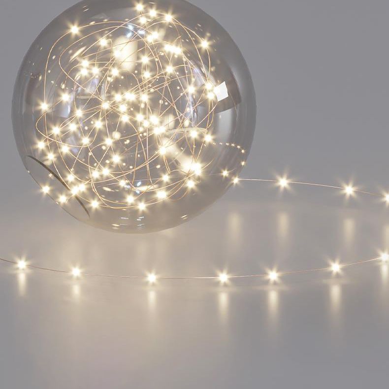 Moderner, minimalistischer, sphärischer, bündig montierter Deckenleuchter aus Glas, bündig montierter Deckenleuchter