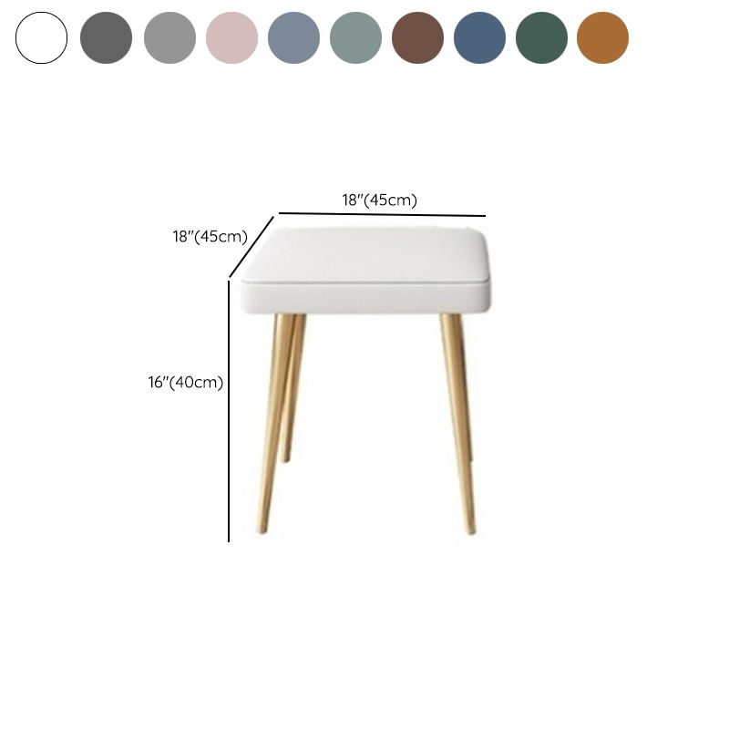 Modern with Drawer Lighted Mirror Solid Wood Bedroom Vanity Dressing Table