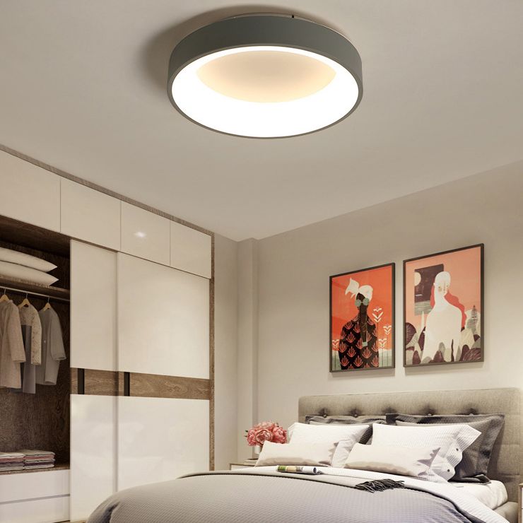 Circular Flush Mount Ceiling Lights Modern Acrylic Flush Light