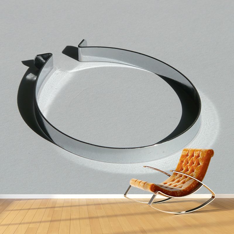 Metal Series Industrial Style Wall Art Decor for Living Room Bedroom Mural Wallpaper