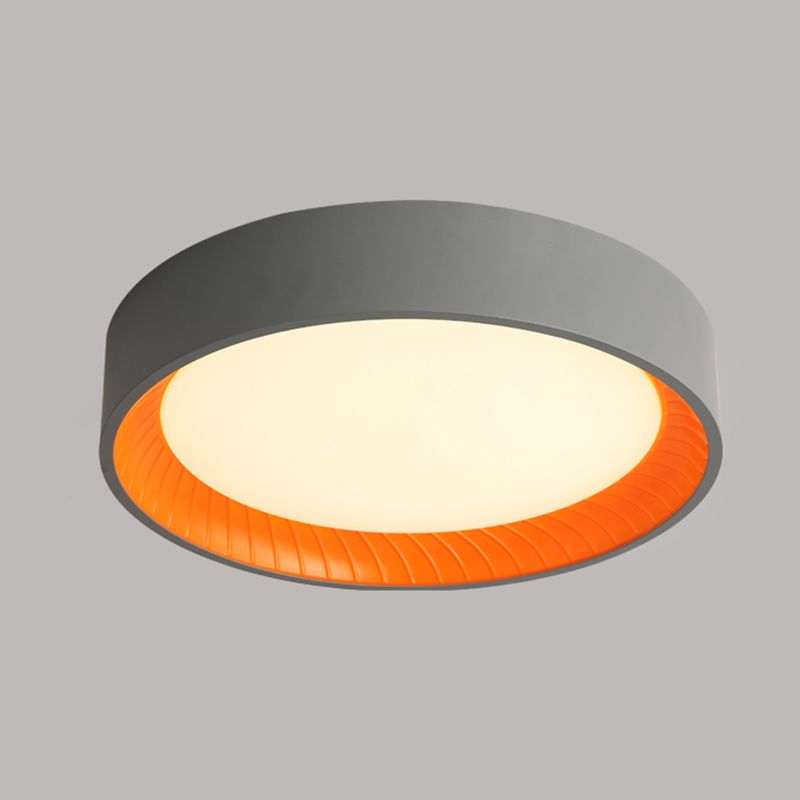 Modern LED Flush Mount Light Acrylic Shade Ceiling Lamp for Living Room Meeting Room