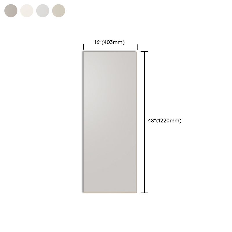 Wooden Laminate Flooring Plain Rectangular Waterproof Click Lock Indoor Laminate