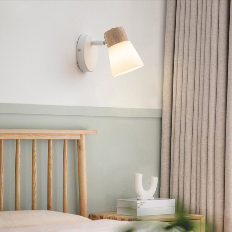 Tapered Wall Mount Light Fixture Modern Sconce Lamp for Washroom