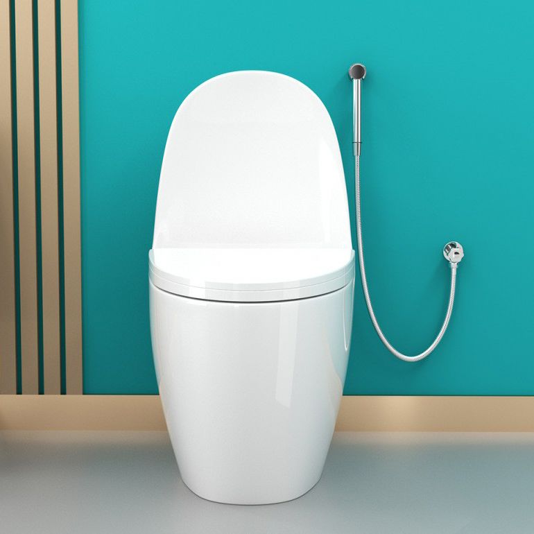 Contemporary One Piece Flush Toilet Floor Mounted Urine Toilet for Bathroom