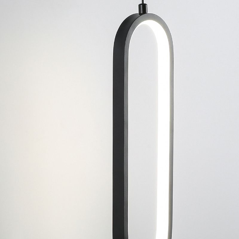 Bedside Modernist Wall Sconce Oval Single Light LED Simple Wall Mounted Light