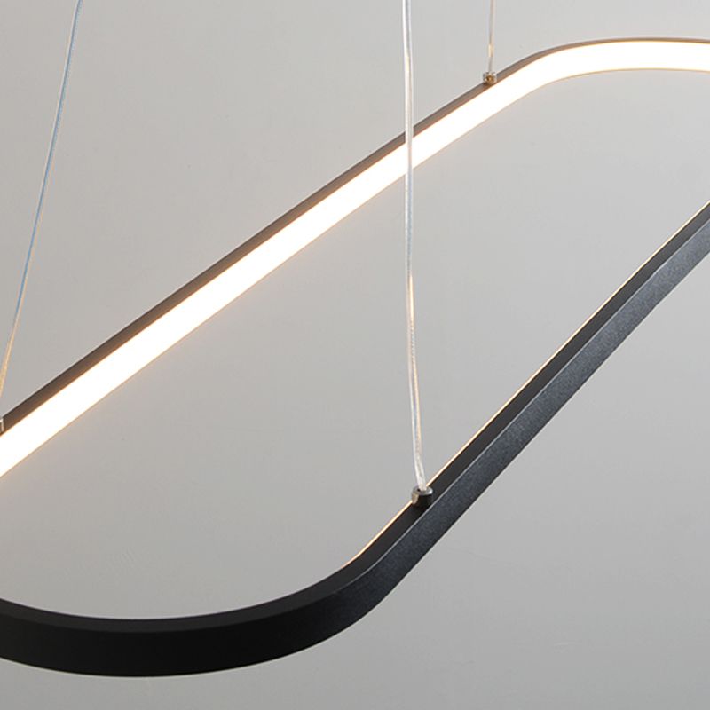 Nordic Dining Chandelier Lamp Modern LED Hanging Lamp Fixture for Dining Room