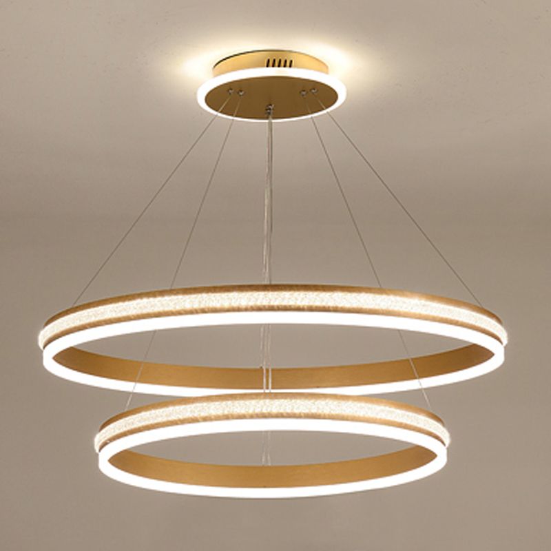 Multi-Tier Shape Chandelier Lights Modern Metal Chandelier Lighting Fixtures