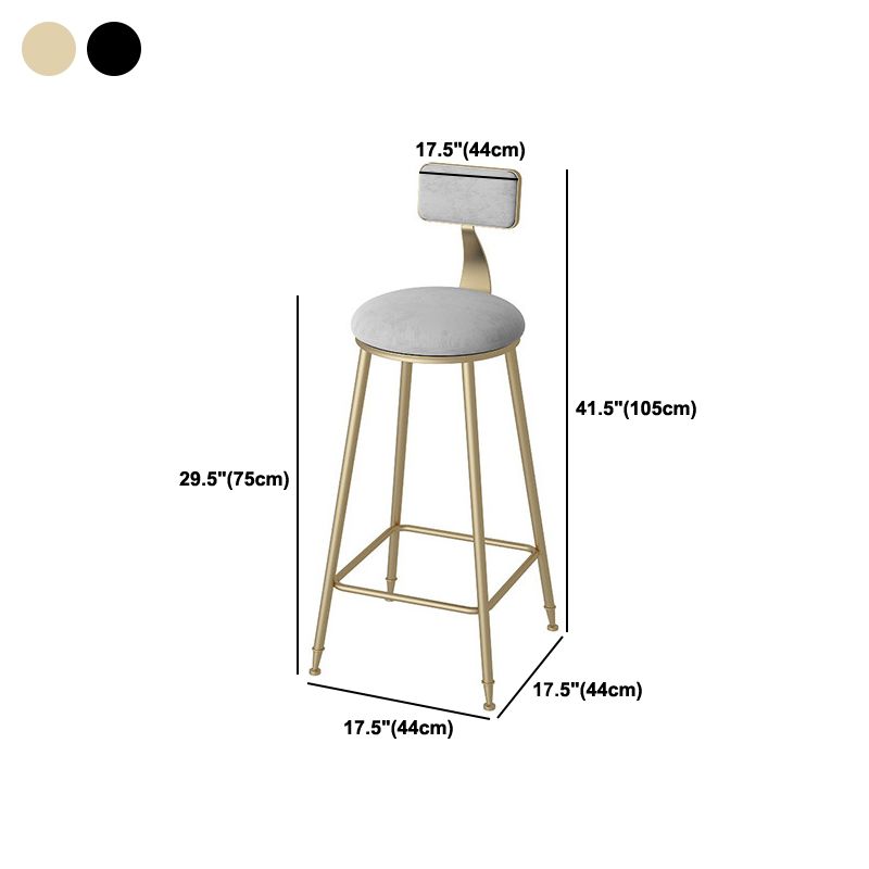 Faux Marble Bar Table Set Glam Style 1/2/3 Pieces Counter Table for Indoor
