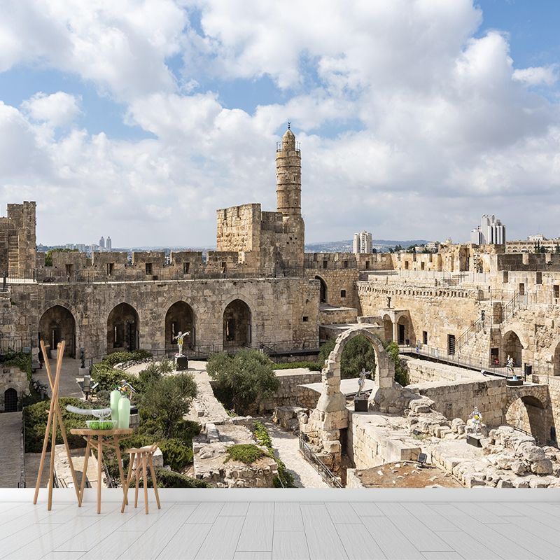 Jerusalem Mural Wallpaper Contemporary Wall Covering Mural Wallpaper bedroom