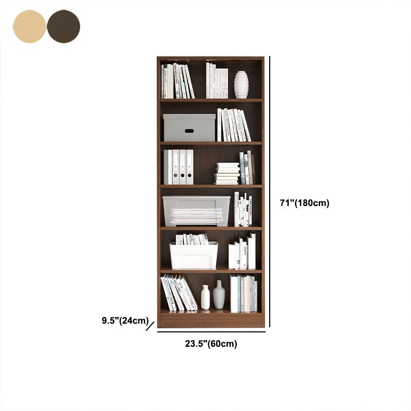 9.45" W Modern Book Shelf Engineered Wood Home Shelf Bookcase
