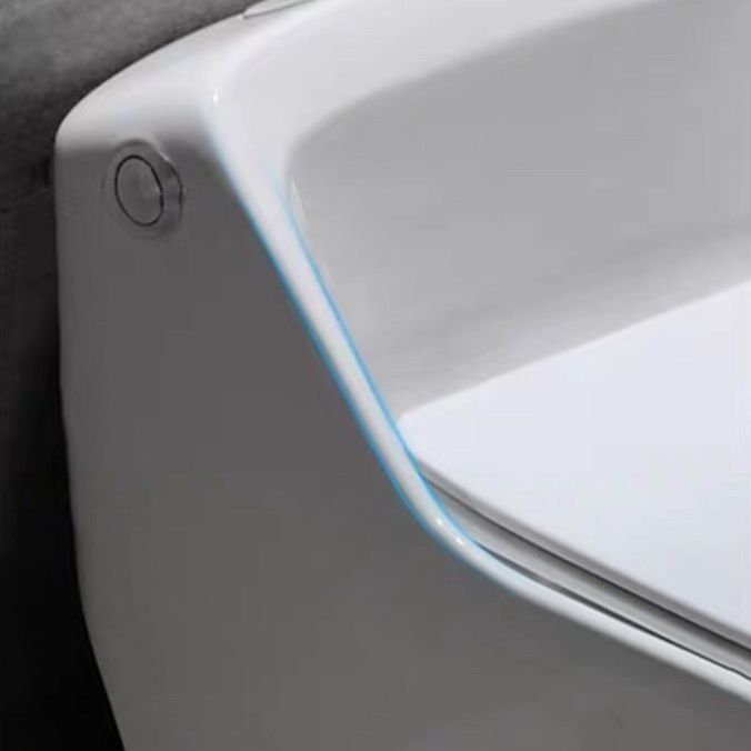 Modern Siphon Jet Toilet Bowl Floor Mount Flush Toilet with Toilet Seat