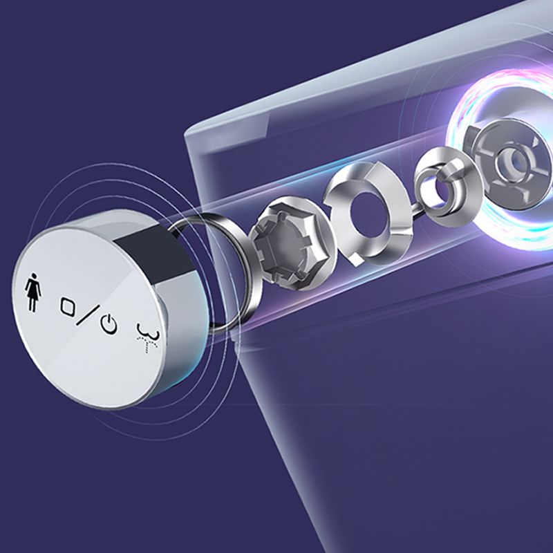 Floor Mounted Flush Toilet One-Piece Toilet Siphon Jet Toilet Bowl