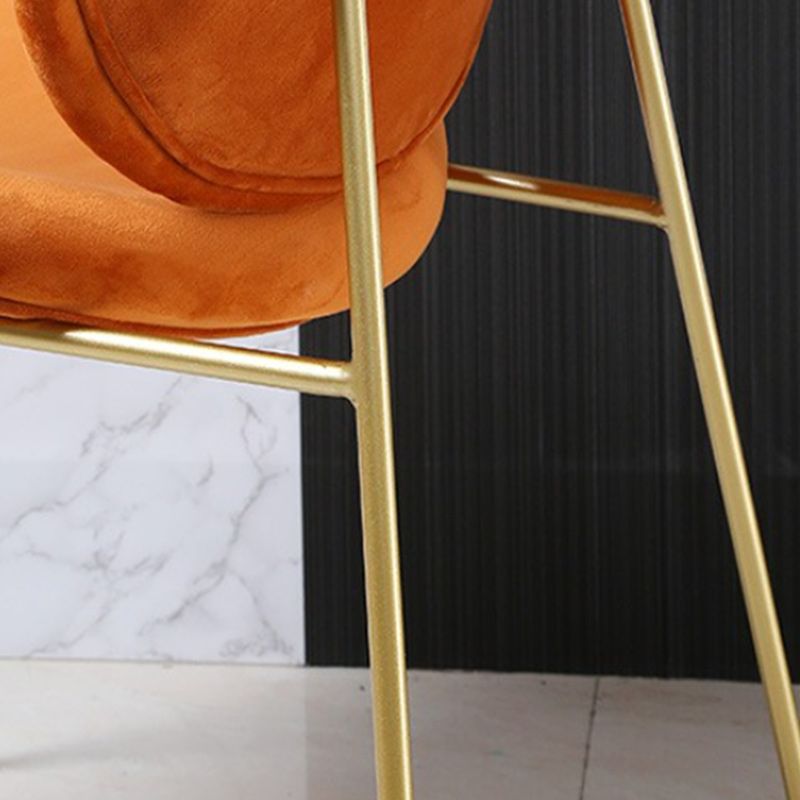 Upholstered Dining Chair Glam Style Side Chair for Dining Room