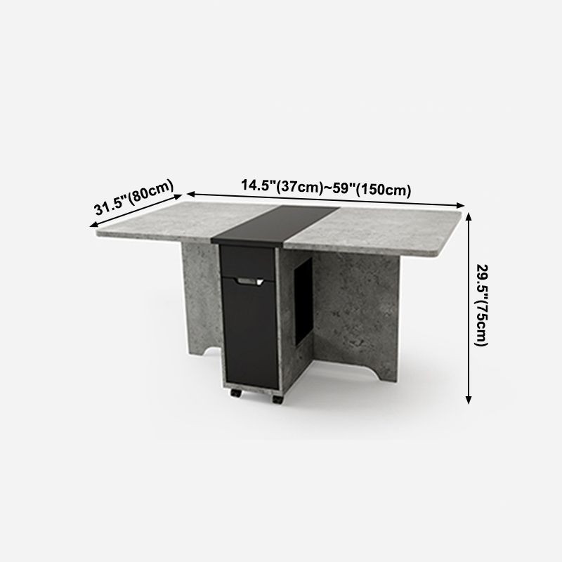 Mid-Century Modern Dining Room Table Pedestal Dining Table for Home Kitchen Dinner