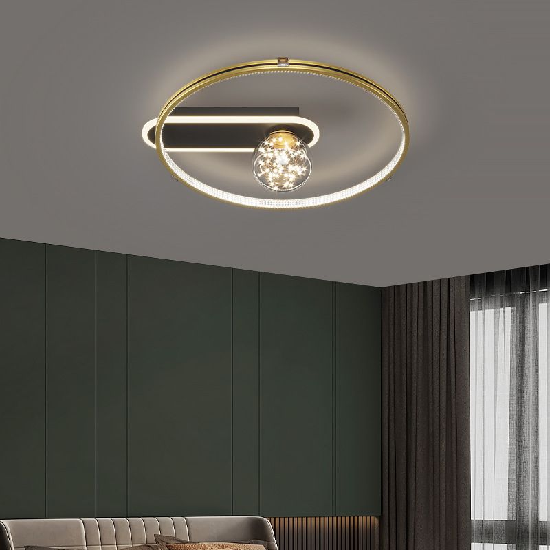 Modern Style Ceiling LED Light Fixture Warm Room Light Creative Shop Light Bedroom Light