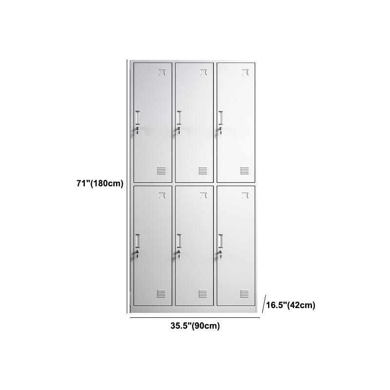 Hinged Modern Wardrobe Armoire Metal Wardrobe Cabinet for Home