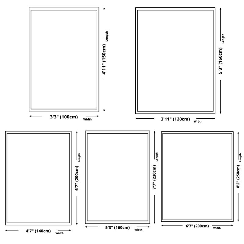 Contemporary Gray Tone Rug Novelty Geometric Print Carpet Polyster Indoor Rug with Non-Slip Backing