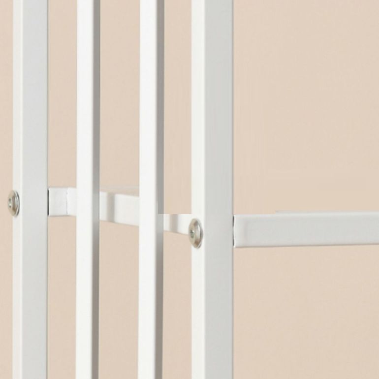 Open Back Standard Bookcase Metal Modern Bookshelf with Shelves