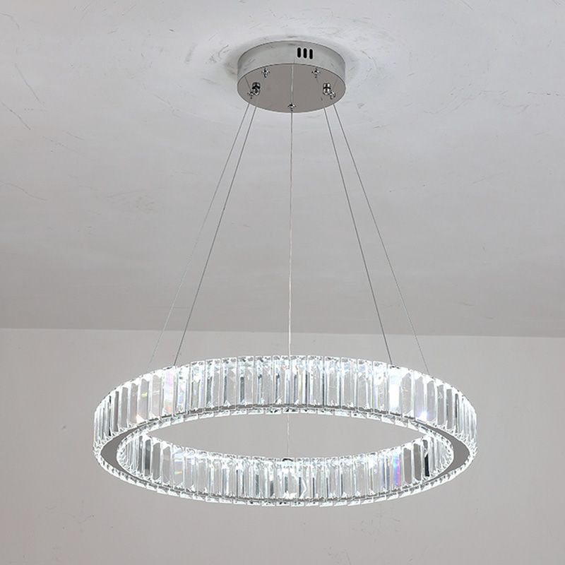 Lumo rotondo moderno a ciondolo moderno dimmerabile per soggiorno sala da pranzo