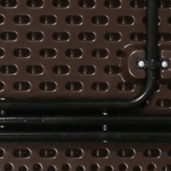 Contemporary Geometric Dining Table Plastic Folding Catio Table