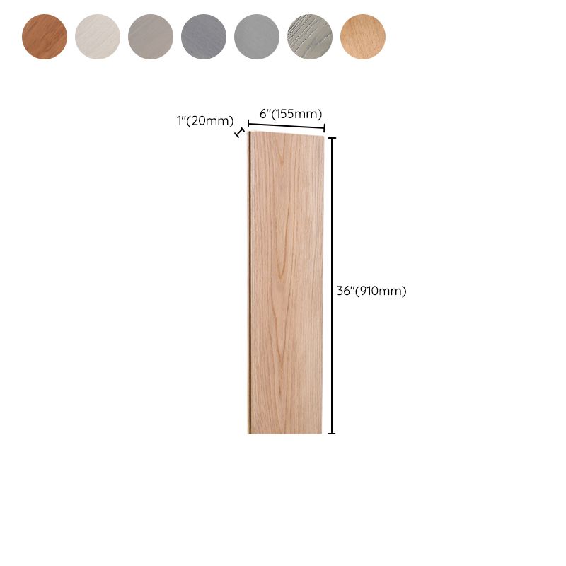 Solid Wood Laminate Floor Modern Laminate Floor with Light and Dark Color
