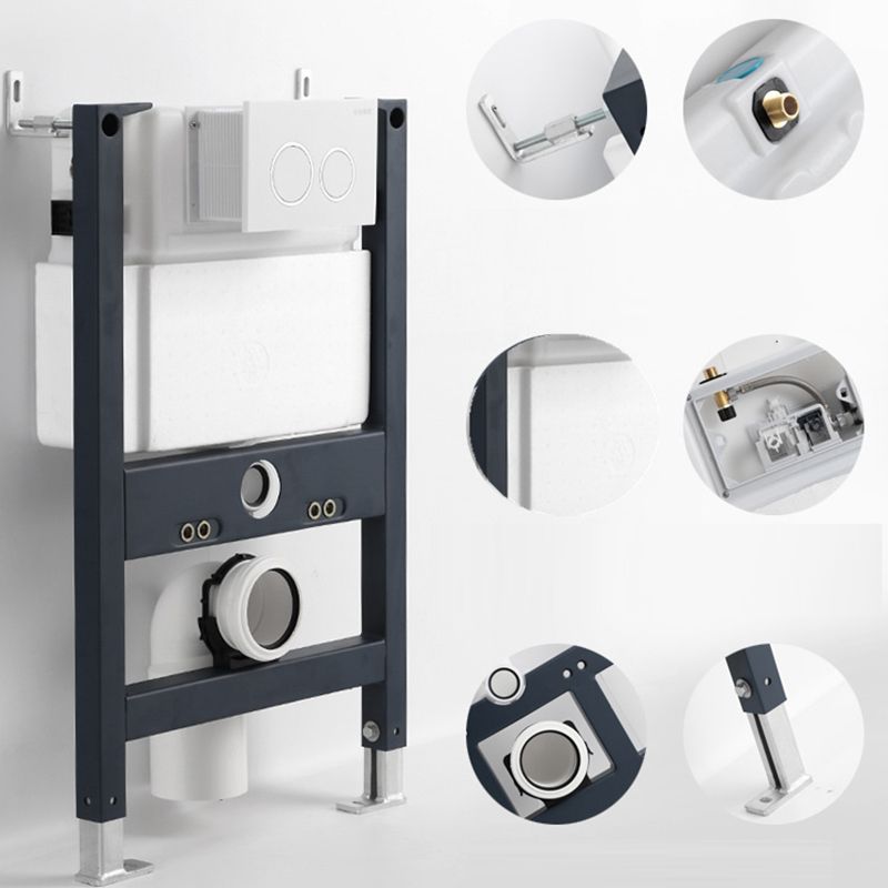 Modern Ceramic Flush Toilet Wall Mount White Urine Toilet with Seat for Bathroom